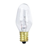 FEIT BP10C71/2/RP Light Bulb, 10 W, Candelabra E12 Lamp Base, Incandescent Lamp, C7.5 Shape, 45 Lumens