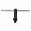 Jacobs 30249 T-Handle Chuck Key, 1/4 in Dia Pilot, Key Number: KG1, For Use With 1/4 in and 3/8 in Chucks, Soft Steel, Price/each