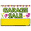 Hillman 842110 10 X 14 Colorful Garagesale Sgn, Price/each
