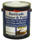 Yenkin-Majestic Majic Paint 8-1091-1 Barricade Primer & Paint, 1 gal Container, White, Flat Finish