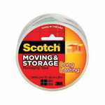 Scotch 051131-64596 Cloth Tape, 54.6 yd L x 1.88 in W, 2.4 mil THK, Thermosetable Rubber Resin Adhesive, Glass Cloth Backing, Clear