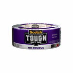 Scotch 2420 Tough Duct Tape, 20 yd L x 1.88 in W, 1.1 mm THK, Gray