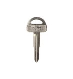 Kaba X186-SUZ17 Key Blank, Brass, Nickel Plated, For Suzuki Locks