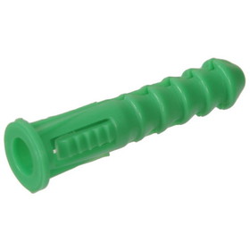 Hillman 5109 Ribbed Anchor, #12-14-16 Anchor Dia, 5/16 in Drill, 1-1/2 in Overall Length, Plastic