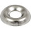 Hillman 6676 Countersunk Finishing Washer, Imperial, #10 Nominal, Steel, Nickel, 10/PK, Price/each