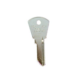 Kaba PZ1 Key Blank, Brass, Nickel Plated, For Papaiz Locks