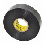Scotch Super 33+ 054007-10414 1-Sided Premium-Grade Electrical Tape, 12.5 yd L x 3/4 in W, 7 mil THK, Rubber Adhesive, PVC Backing, Black