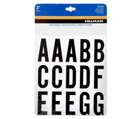 Hillman 842282 2 Black And White Letters Kit