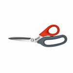 CRESCENT Wiss W812S Lightweight Home and Craft Scissor, 3-1/2 in L of Cut, 8-1/2 in OAL, Sharp Tip, Stainless Steel Blade, Hard Plastic Handle