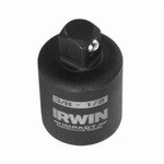 Irwin 1877498 Reducing Socket Adapter, 3/8 in Male x 1/2 in Female Drive