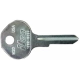 Kaba 1079B-K2 Key Blank, Nickel Plated, For Keil Locks