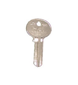 Kaba 1071-W1 Key Blank, Brass, Nickel Plated, For Wilson-Bohannon Locks