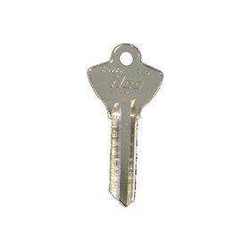Kaba C1096CN-EL10 Key Blank, Brass, Nickel Plated, For Elgin Locks