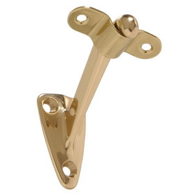 Hillman 851537 Solid Brass Handrail Brckt