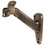 Hillman 851538 Antique Brass Handrail Brckt, Price/each