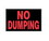 Hillman 839900 8 X 12 Black And Red Nodumping Sign, Price/each