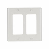 Cooper Wiring Devices 5152W-BOX(AHP262W) Wall Plate 2Gang Dec White
