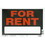 Hillman 839926 8 X 12 Black And Red For Rent Sign, Price/each