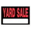 Hillman 839950 Yard Sale Sign, Text, Plastic, 8 in Height, 12 in Width, Black/Red Legend/Background, English, Price/each