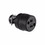 Eaton 224-BOX Straight Blade Plug, 125 V, 15 A, 2 Pole, 2 Wires, Black, Price/each