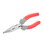 GreatNeck LN55C Long Nose Plier, Milled Jaw, Steel Jaw, 5-1/2 in Overall Length, Price/Card