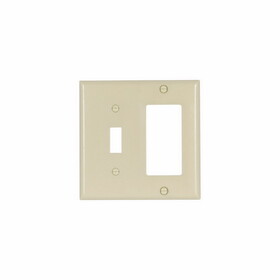 Cooper Wiring Devices 2G Decor Combo Plate