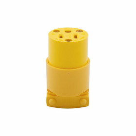 Cooper Wiring Devices 4887-BOX YELLOW 3-WIRE VINYL CONNECTOR