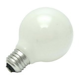 GE 12982 Incandescent Bulb, 25 W, E26 Medium Lamp Base, Incandescent Lamp, G25, 190 Lumens