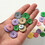 TOPTIE 4-Hole Resin Buttons | 8-Pack Sample Pack | Multi Size & Color for Tailoring & Sample Making
