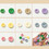 TOPTIE 4-Hole Resin Buttons | 8-Pack Sample Pack | Multi Size & Color for Tailoring & Sample Making