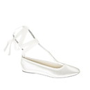 Touch Ups 181 Beth Adult Shoe in White