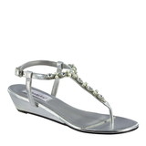 Dyeables 34514 Myra Shoe in Silver