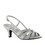 Dyeables 46515 Fiona Shoe in Silver