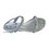 Dyeables 57317 Jasmine Shoe in Silver