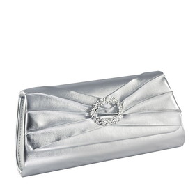 Touch Ups B726 Noelle Handbag in Silver