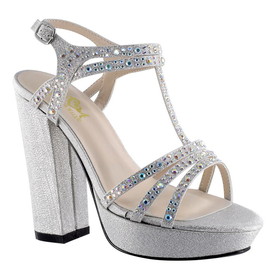 Diva D115 Shoe in Silver