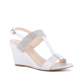 Paradox London P1920 Jacey Shoe in Silver