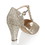 Paradox London P2026 Rosie Shoe in Champagne
