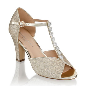 Paradox London P2026 Rosie Shoe in Champagne