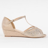 Paradox London P2209 Janelle Shoe in Champagne