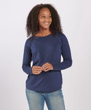 Boxercraft BW3166 Women's Solid Preppy Patch Tee