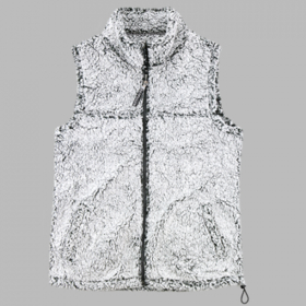 Boxercraft YQ11 Girls Full Zip Sherpa Vest