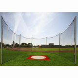 Blazer 1427 12' Straight Steel Pole Discus Cage With Net