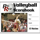 Blazer 5020 Volleyball Scorebook 23 Games