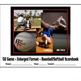Blazer 5045 Baseball/Softball Enlarged 12 Player 50 Games