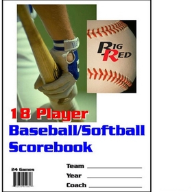 Blazer 5085 Baseball/Softball Detailed 18 Player 25 Games
