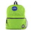 Bazic Products 1034 16" Lime Green Basic Backpack - Pack of 12