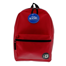 Bazic Products 1039 16" Burgundy Basic Backpack