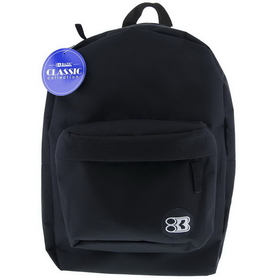 Bazic Products 1050 17" Black Classic Backpack