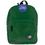 Bazic Products 1053 17" Green Classic Backpack - Pack of 12